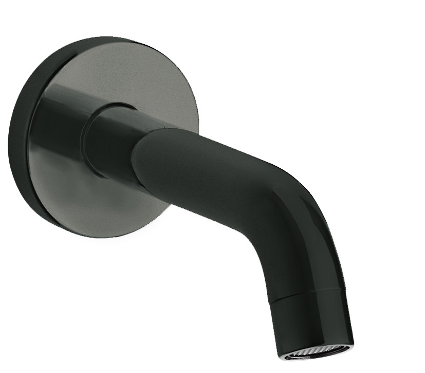 Wall mounted bath spout