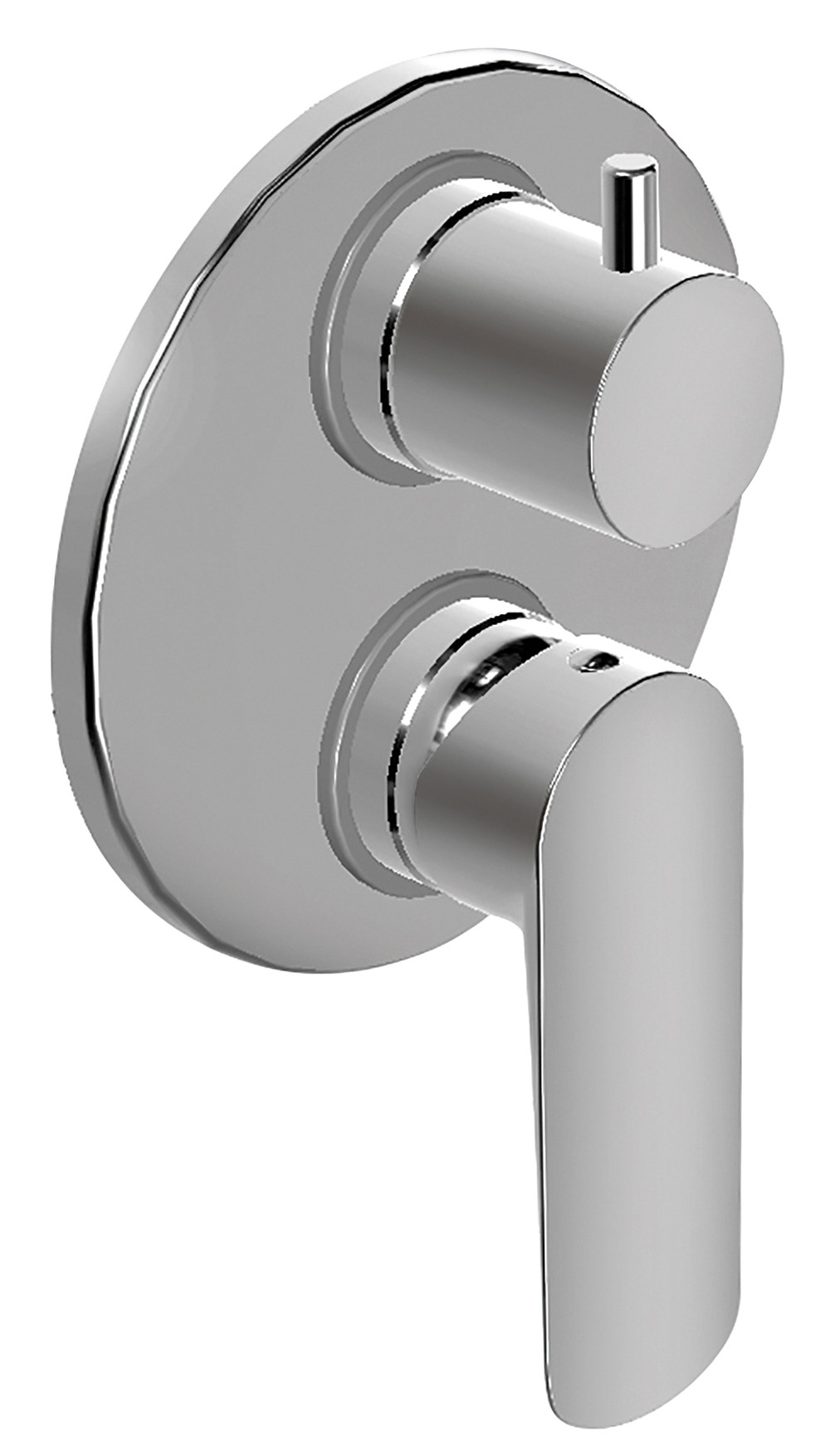 Shower mixer, diverter