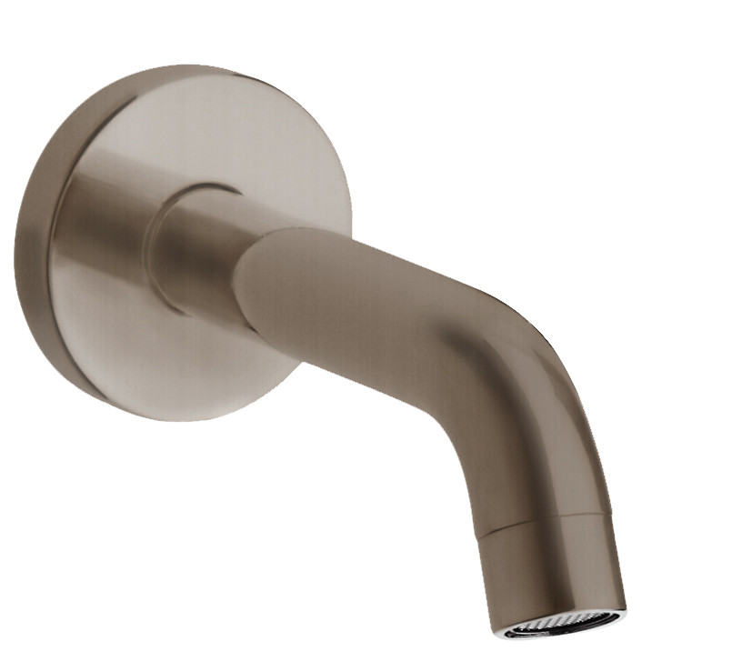 Wall mounted bath spout