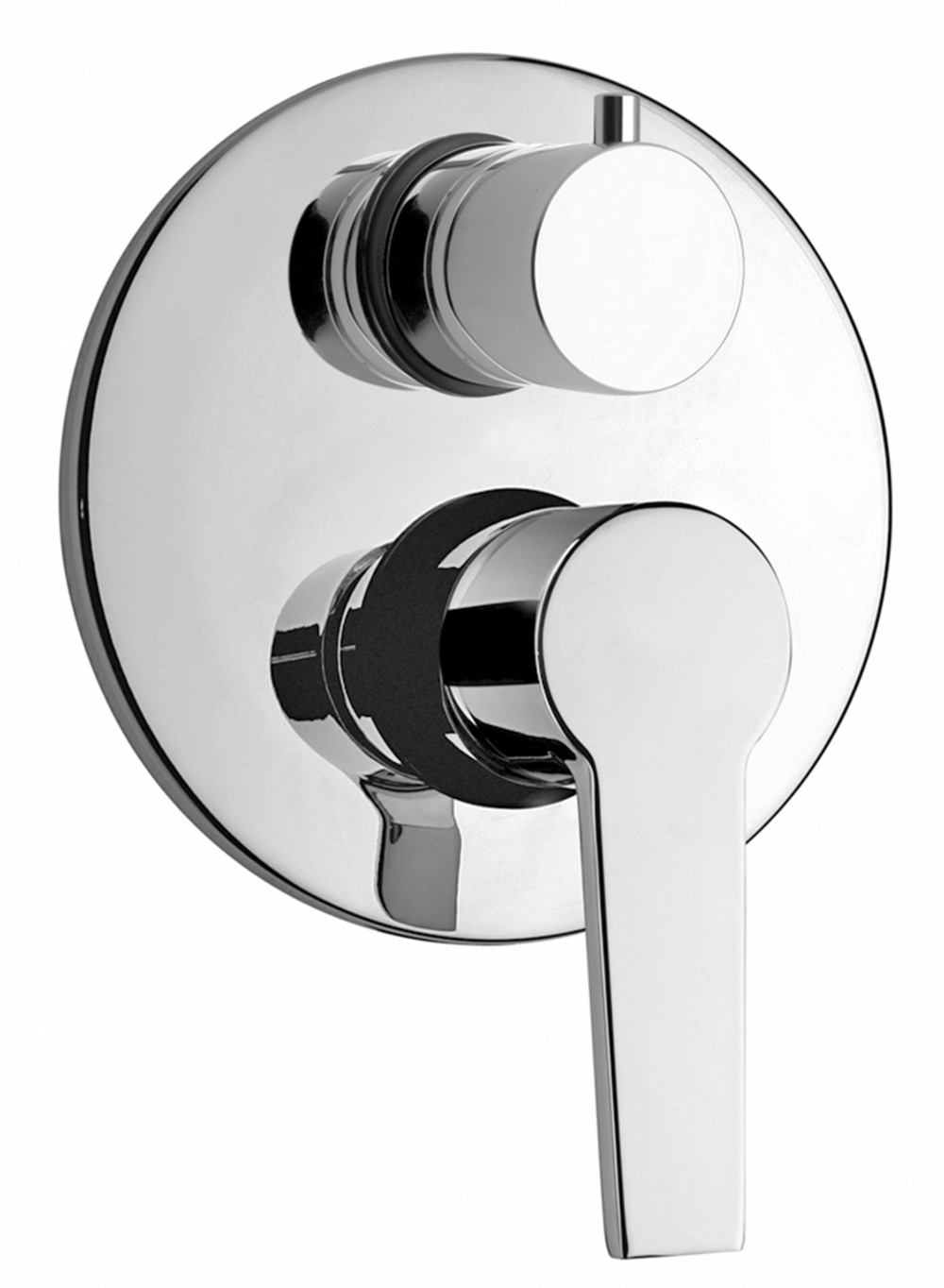 Shower mixer, diverter