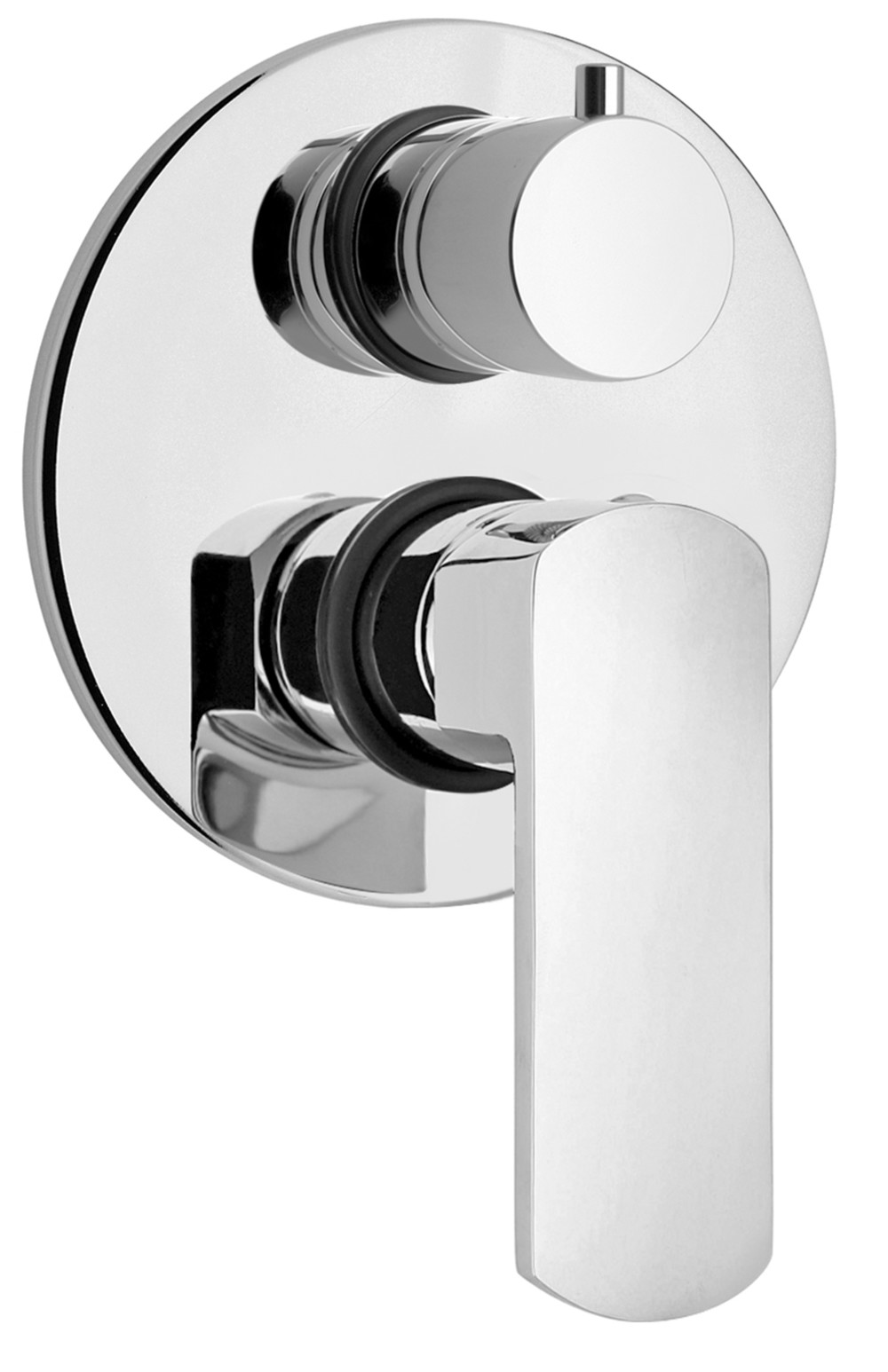 Shower mixer, diverter