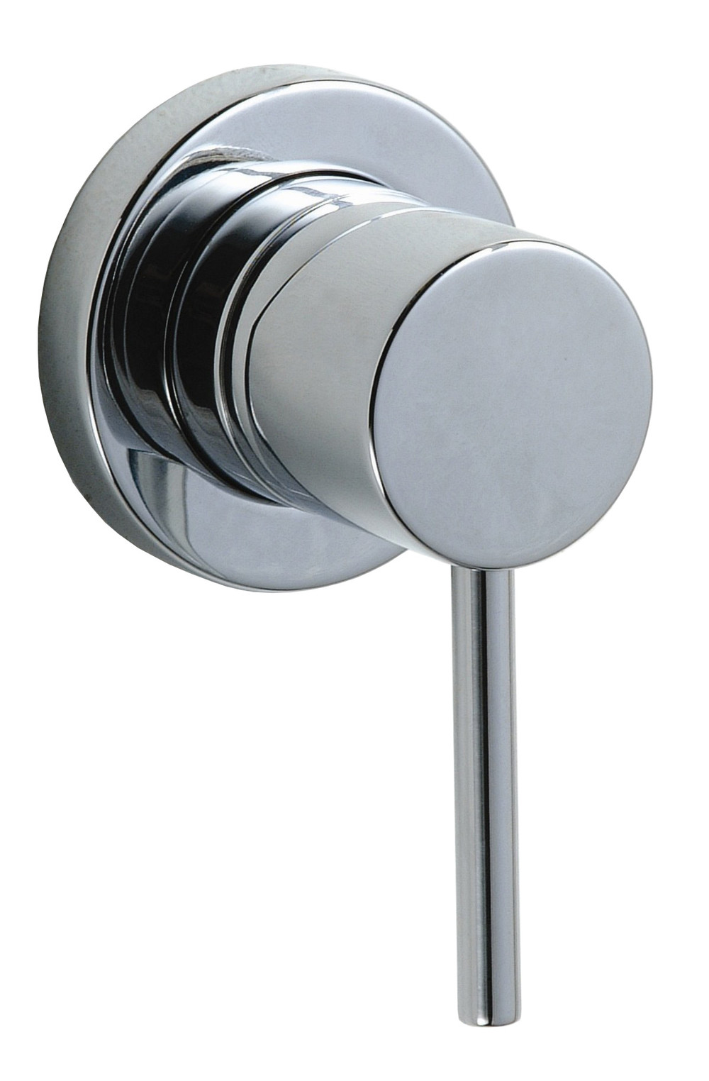 Shower mixer, small face plate