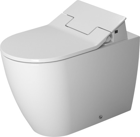 Floor mounted toilet for SensoWash