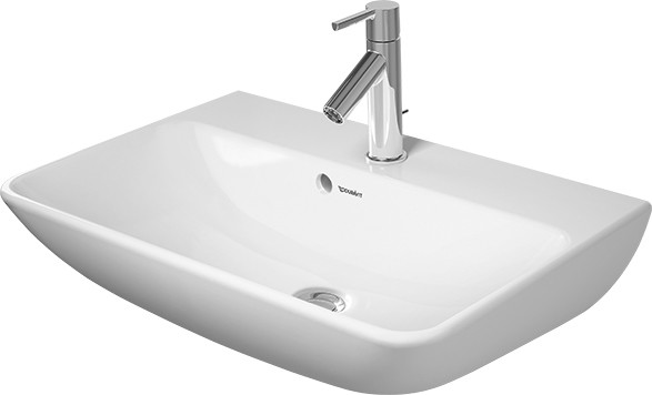 Wall hung basin, compact