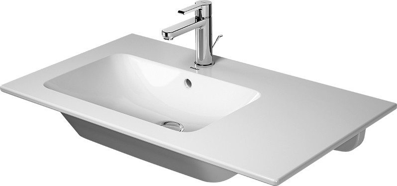 Asymmetric furniture basin