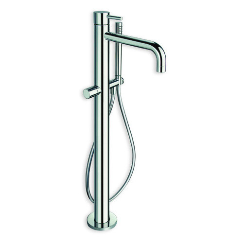 Floor mounted bath spout