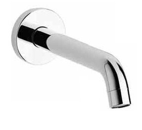 Wall mounted bath spout