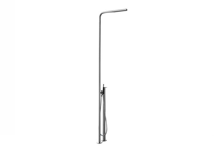 Free standing shower column