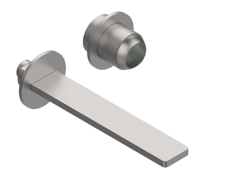 Zazzeri Q316 Built-in Washbasin Spout 180mm with Flange 65mm