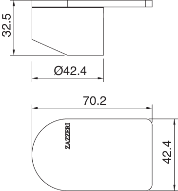 Zazzeri Q316 MA01 Handle with Lever
