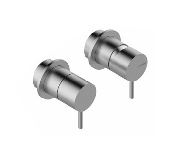 Zazzeri Z316 Shower Mixer Trim Kit for 2 Way Diverter with No Plate (Requires Inwall Body)