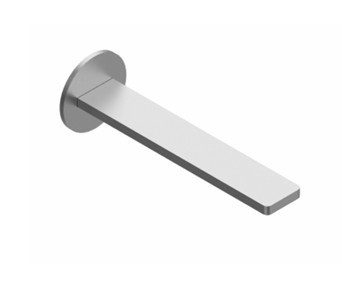 Zazzeri Q316 Built-in Washbasin Spout 180mm with Flange