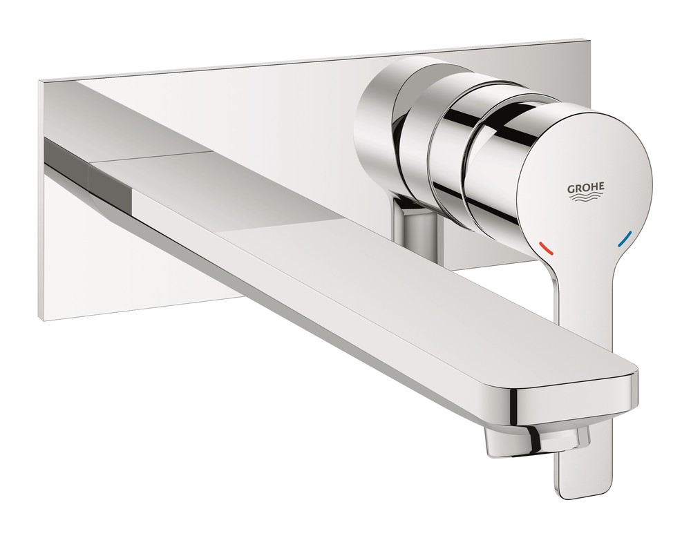 GROHE Lineare Wall Basin Mixer Trim 207mm Spout