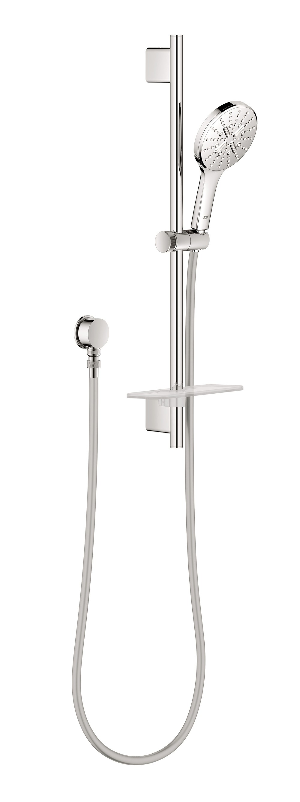 GROHE Rain Shower Smartactive Round Rail Shower