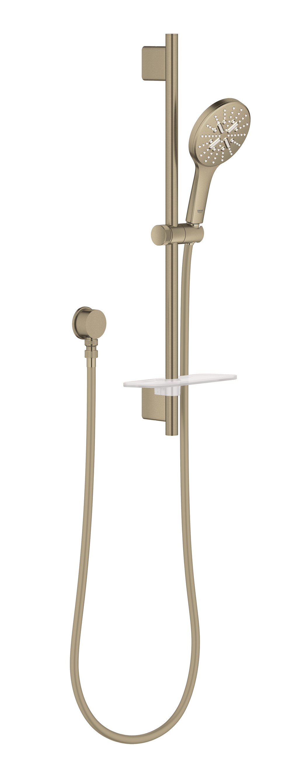 GROHE Rain Shower Smartactive Round Rail Shower